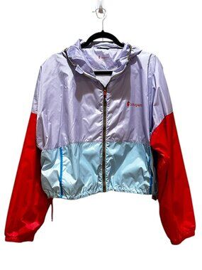 Cotopaxi Teca Crop Jacket Windbreaker Light Hiking Lilac Purple